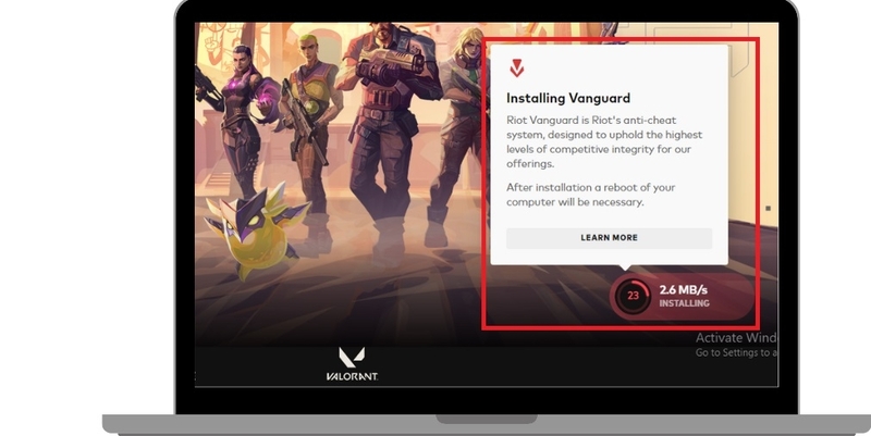 Tải lại bản Vanguard mới nhất