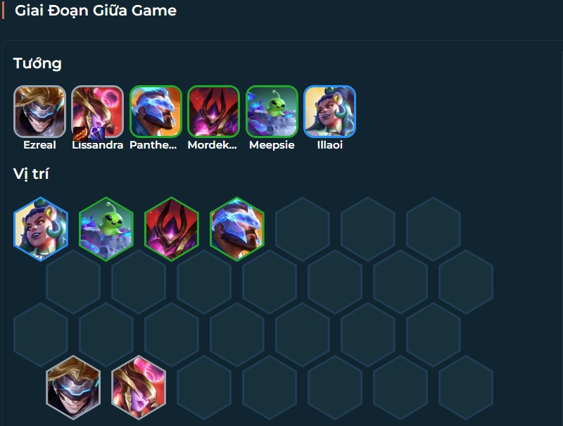 Giai đoạn giữa game