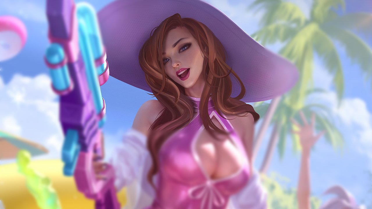 Caitlyn Tiệc Bể Bơi