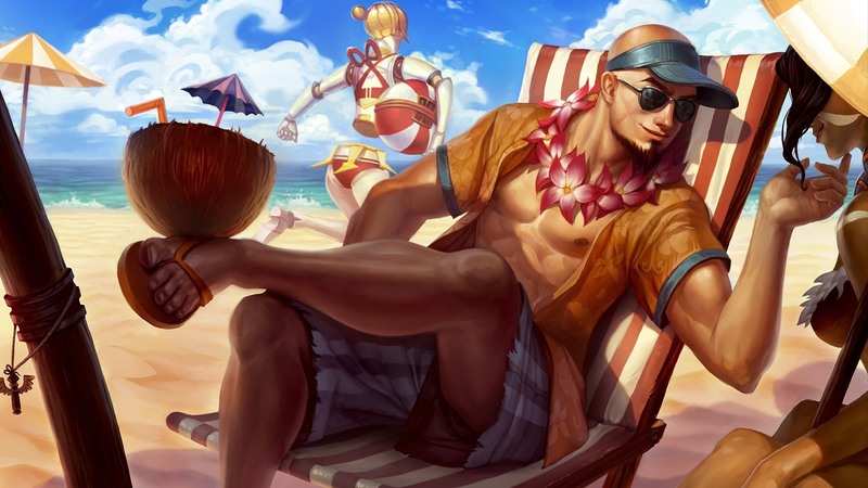 Lee Sin Tiệc Bể Bơi