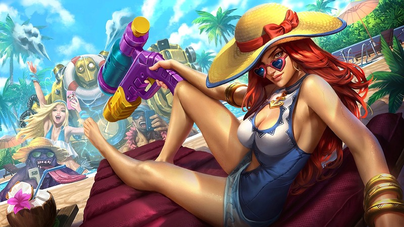 Miss Fortune Tiệc Bể Bơi