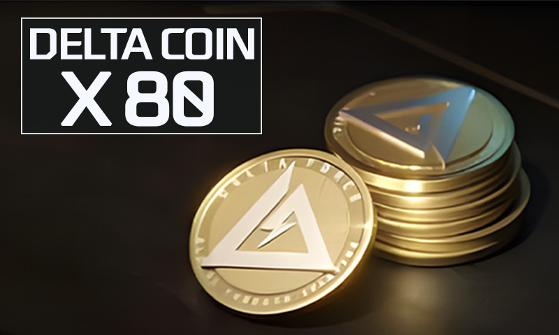 Delta Coin x 80