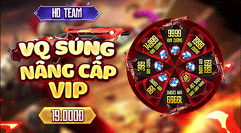 VÒNG QUAY SÚNG NÂNG CẤP VIP