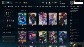 Mua nick VIP tại Shop Acc LOL Rito