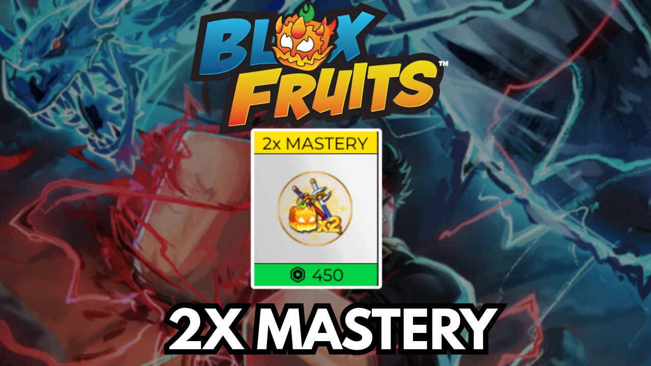 2x Mastery Blox Fruits