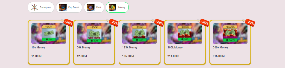 Money Blox Fruit