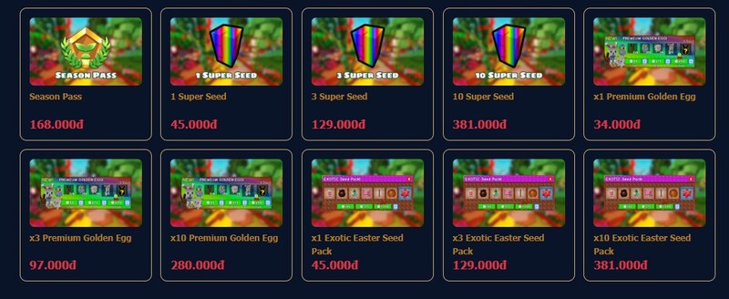 Dịch Vụ Gamepass Grow a Garden RobuxViet