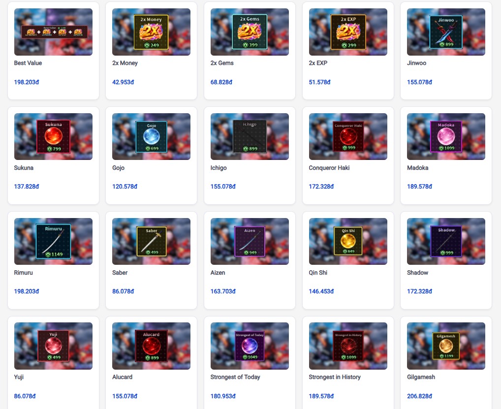 Dịch vụ gamepass