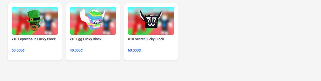 Dịch Vụ Lucky Block Steal A Brainrot
